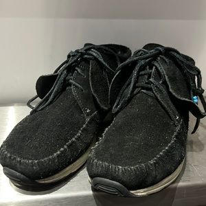 Visvim Lhamo Folk black suede  Boots